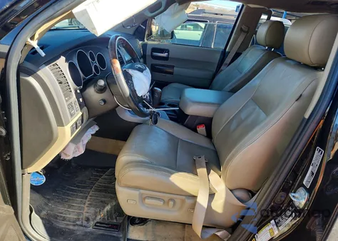 2010 Toyota Sequoia Platinum from USA, damaged, VIN 5TDDW5G18AS033743